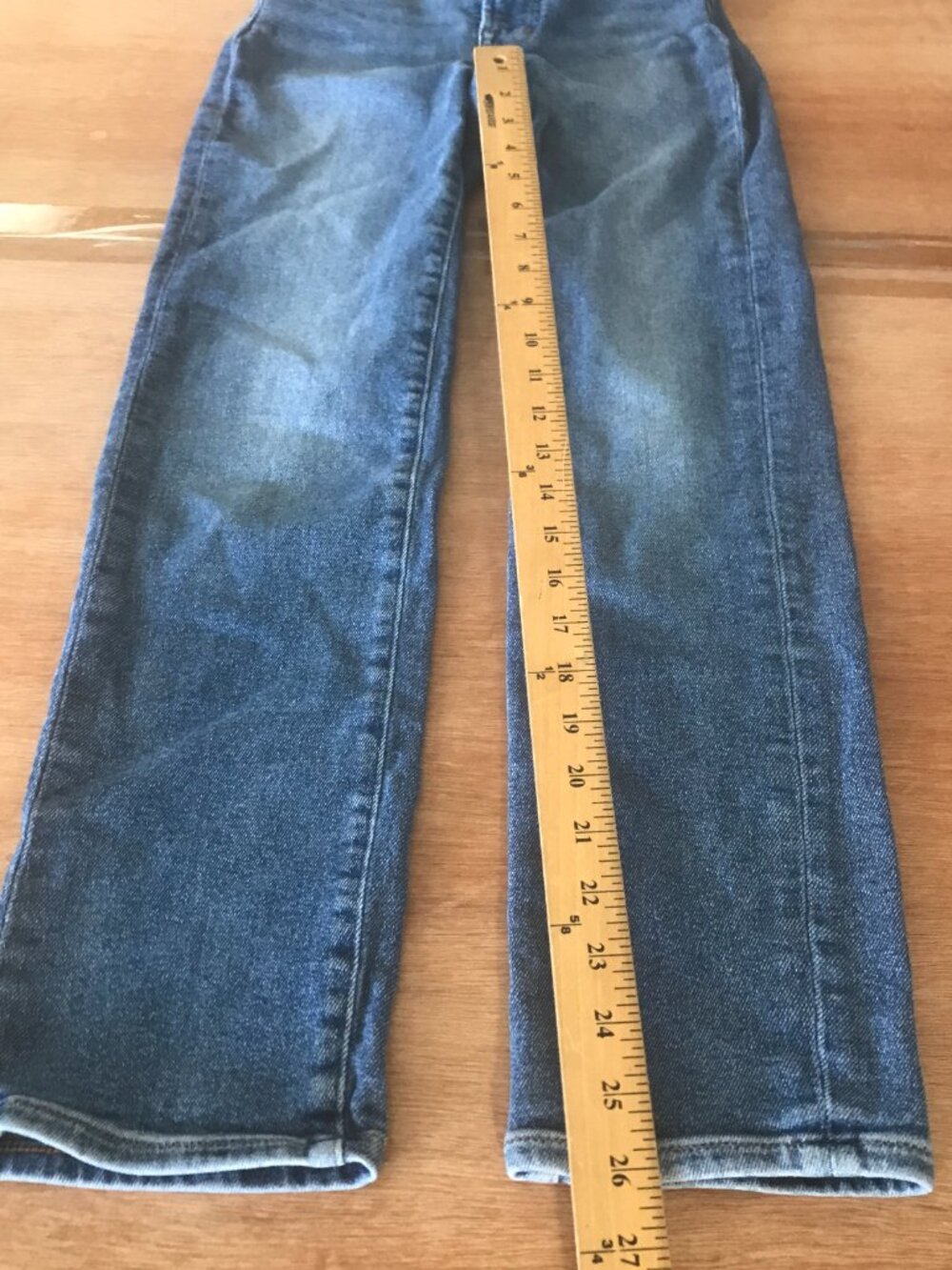 Madewell The Perfect Vintage Jeans Women 24 Blue Medium Wash Stretch Sculpting - Picture 8 of 13